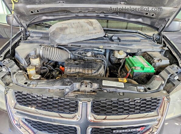 2C4RDGCG3LR200717 2020 DODGE GRAND Black Vista del compartimento del motor