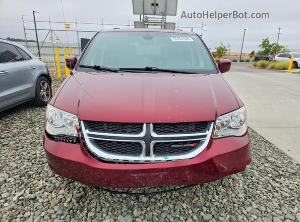 2C4RDGCG3LR254020 2020 DODGE GRAND Burgundy წინა ხედი