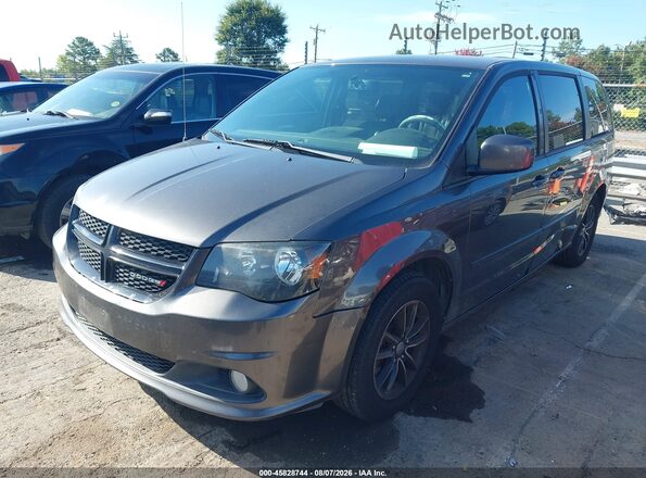 2C4RDGCG4GR316546 2016 DODGE GRAND CARAVAN Black Przód lewy