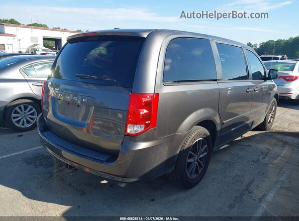 2C4RDGCG4GR316546 2016 DODGE GRAND CARAVAN Black Tył prawy