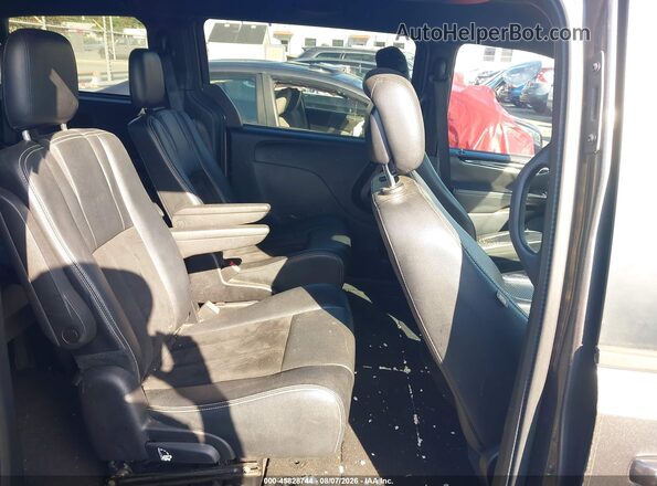 2C4RDGCG4GR316546 2016 DODGE GRAND CARAVAN Black Widok naklejki z numerem VIN