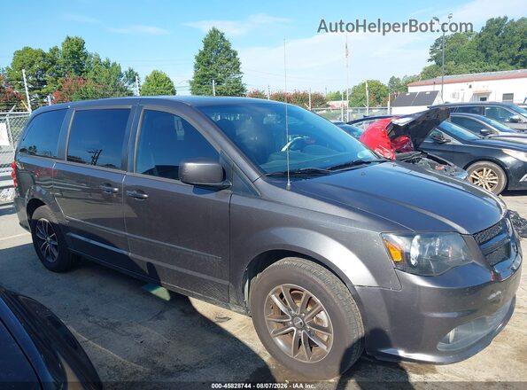 2C4RDGCG4GR316546 2016 DODGE GRAND CARAVAN Black Widok wnętrza z tyłu