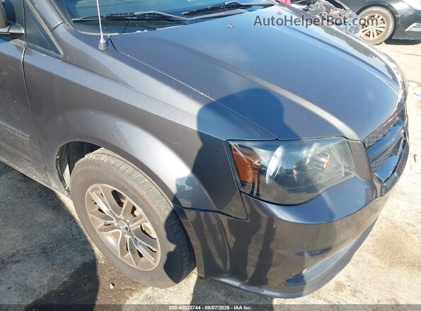 2C4RDGCG4GR316546 2016 DODGE GRAND CARAVAN Black Widok z przodu