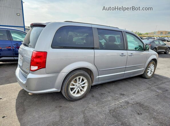 2C4RDGCG4GR317972 2016 DODGE GRAND Silver უკანა მარჯვენა