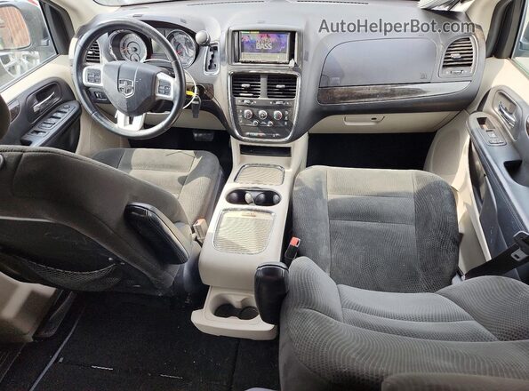 2C4RDGCG4GR317972 2016 DODGE GRAND Silver წინა პანელის ხედი
