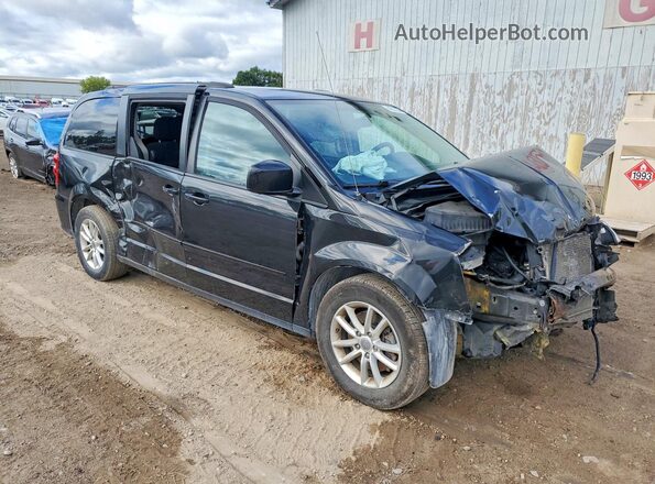 2C4RDGCG4GR339907 2016 DODGE GRAND Black წინა მარჯვენა