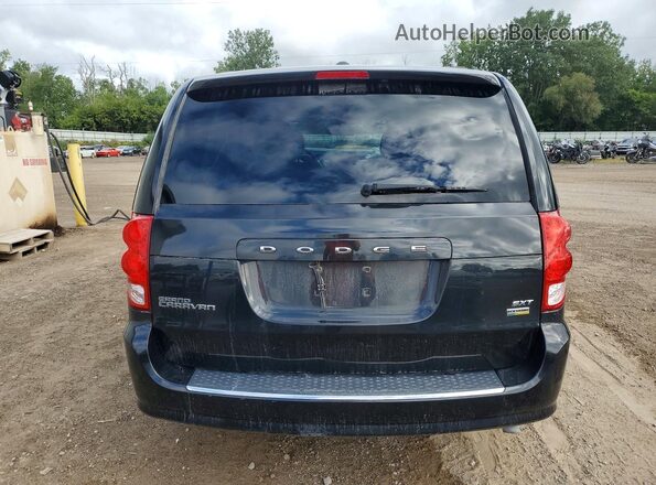 2C4RDGCG4GR339907 2016 DODGE GRAND Black უკანა ხედი