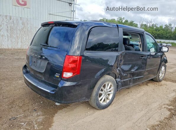 2C4RDGCG4GR339907 2016 DODGE GRAND Black უკანა მარჯვენა