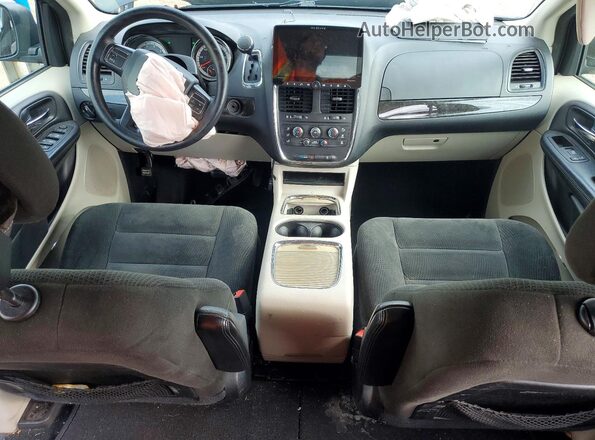 2C4RDGCG4GR339907 2016 DODGE GRAND Black წინა პანელის ხედი