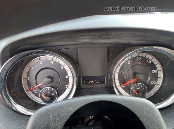 2C4RDGCG4GR339907 2016 DODGE GRAND Black ხელსაწყოთა პანელის ხედი
