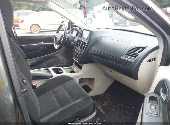 2C4RDGCG4GR351166 2016 DODGE GRAND CARAVAN Gray Widok wnętrza z przodu