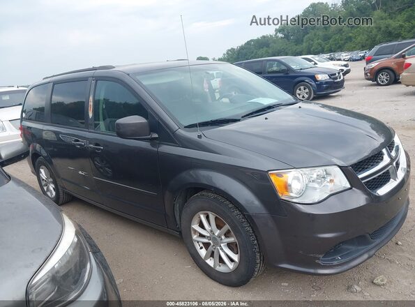 2C4RDGCG4GR351166 2016 DODGE GRAND CARAVAN Gray Widok wnętrza z tyłu
