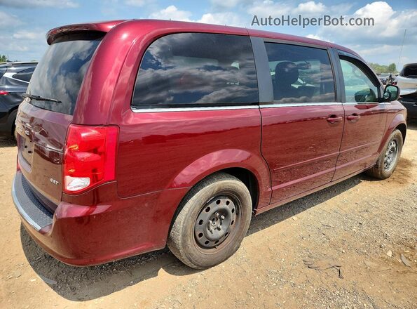 2C4RDGCG4HR649704 2017 DODGE GRAND Maroon Rear right