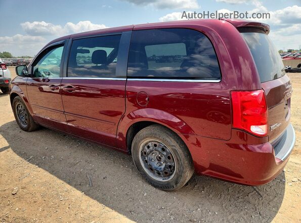 2C4RDGCG4HR649704 2017 DODGE GRAND Maroon Rear left