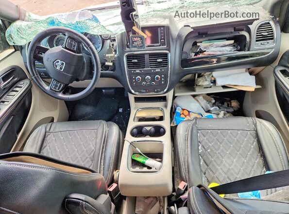 2C4RDGCG4HR666261 2017 DODGE GRAND White Dashboard view