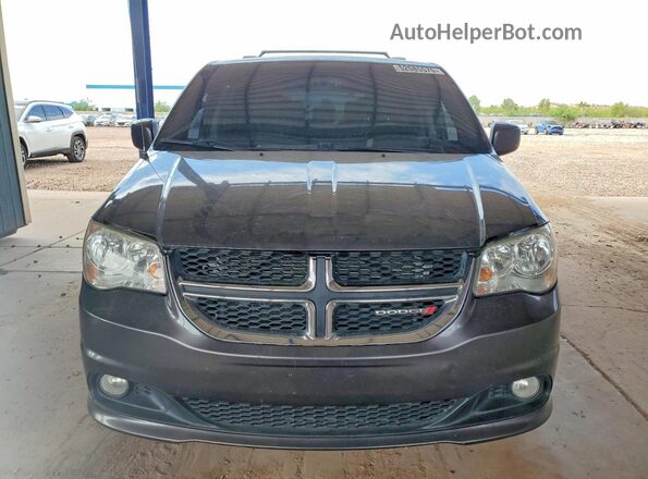 2C4RDGCG4HR671234 2017 DODGE GRAND Black Widok z przodu