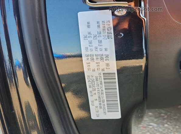 2C4RDGCG4JR137981 2018 DODGE GRAND Black Widok wnętrza 360 stopni