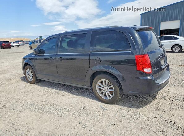 2C4RDGCG4JR207088 2018 DODGE GRAND Black Tył lewy