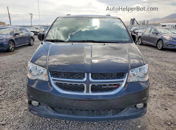 2C4RDGCG4JR207088 2018 DODGE GRAND Black Widok z przodu