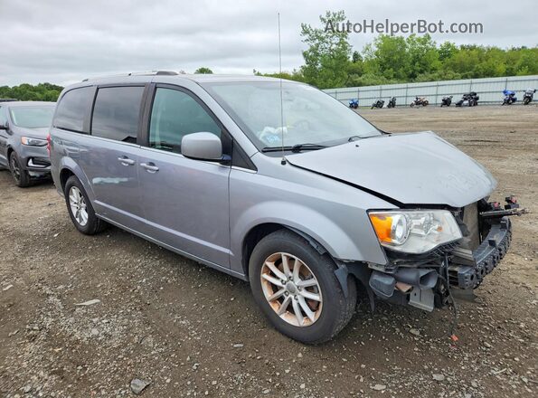 2C4RDGCG4JR240981 2018 DODGE GRAND Silver წინა მარჯვენა