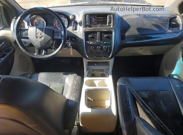 2C4RDGCG4JR265508 2018 DODGE GRAND White Вид панелі приладів
