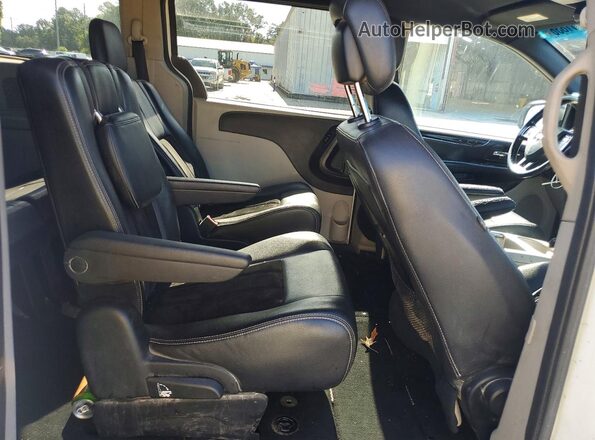2C4RDGCG4JR265508 2018 DODGE GRAND White Вид задньої частини салону