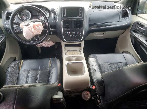 2C4RDGCG4JR268652 2018 DODGE GRAND Burgundy Vista del salpicadero