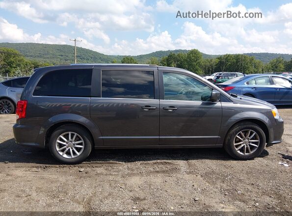 2C4RDGCG4JR297830 2018 DODGE GRAND CARAVAN Gray Սալոնի հետևի տեսք