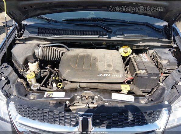 2C4RDGCG4JR297830 2018 DODGE GRAND CARAVAN Gray Հետևի տեսք
