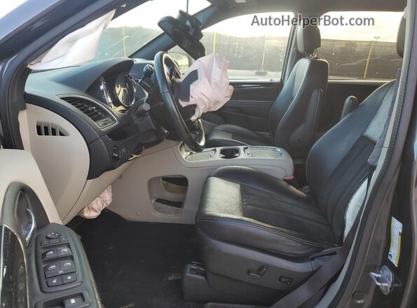 2C4RDGCG4KR647877 2019 DODGE GRAND Charcoal Widok wnętrza z przodu
