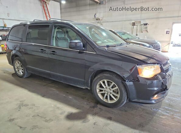 2C4RDGCG4KR695296 2019 DODGE GRAND Черный Передняя правая четверть