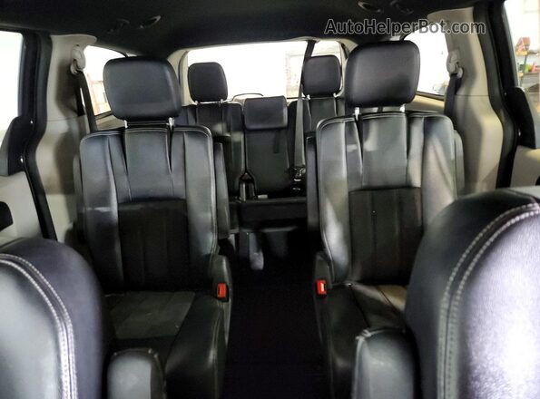 2C4RDGCG4KR695296 2019 DODGE GRAND Черный Вид задних сидений