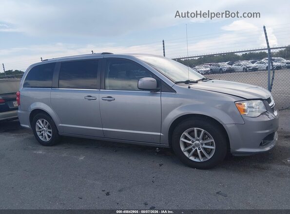 2C4RDGCG4KR735957 2019 DODGE GRAND CARAVAN Silver Vista interior trasera