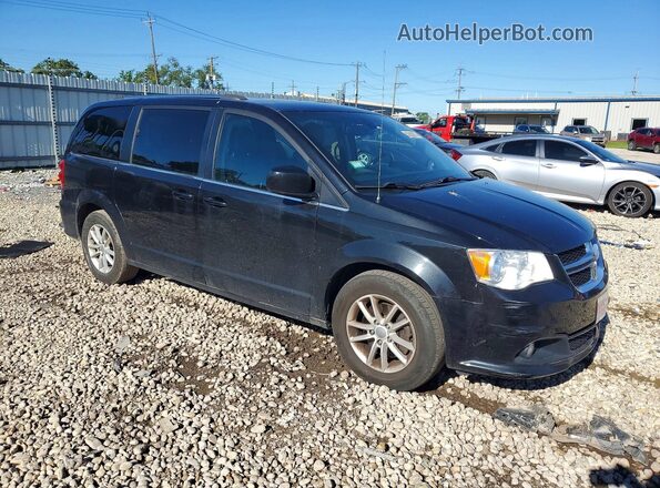 2C4RDGCG4KR802282 2019 DODGE GRAND Черный Передняя правая четверть