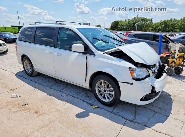 2C4RDGCG4LR207546 2020 DODGE GRAND White Delantero derecho