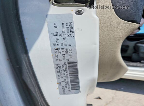 2C4RDGCG4LR207546 2020 DODGE GRAND White Vista de la etiqueta del VIN