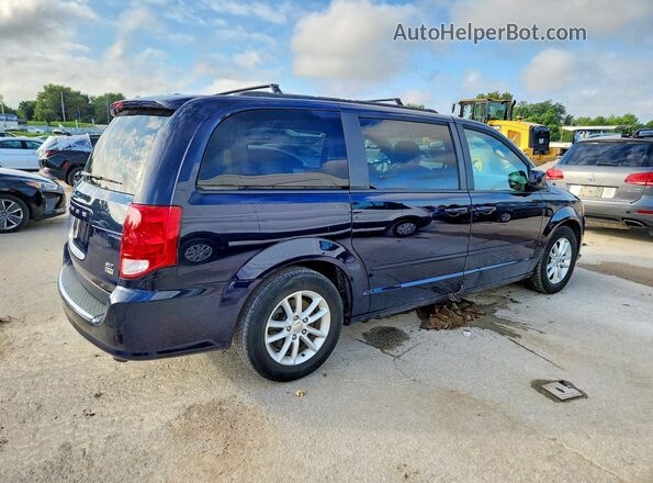 2C4RDGCG5GR256423 2016 DODGE GRAND Blue უკანა მარჯვენა