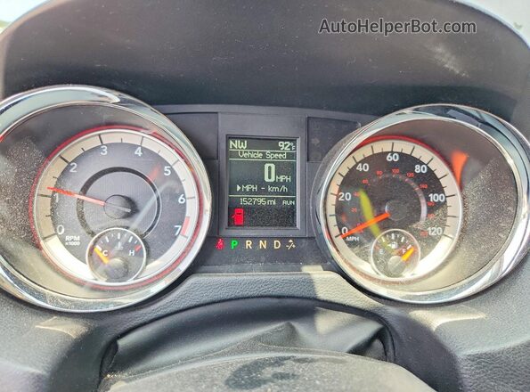 2C4RDGCG5GR273366 2016 DODGE GRAND Gray Widok zestawu wskaźników