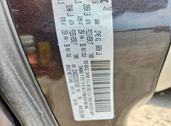 2C4RDGCG5GR273366 2016 DODGE GRAND Gray Widok naklejki z numerem VIN