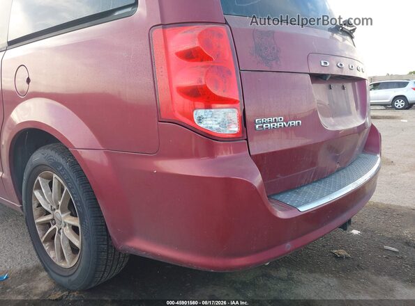 2C4RDGCG5GR273643 2016 DODGE GRAND CARAVAN Burgundy წინა ხედი