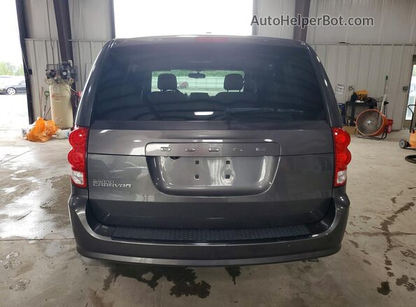 2C4RDGCG5GR320086 2016 DODGE GRAND Gray Вид ззаду