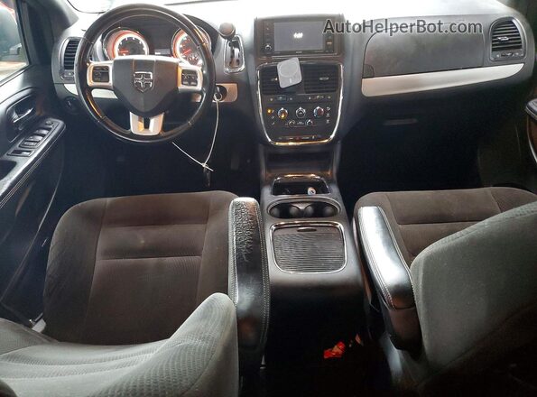 2C4RDGCG5GR320086 2016 DODGE GRAND Gray Вид панелі приладів
