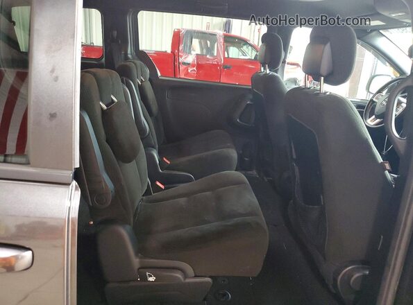 2C4RDGCG5GR320086 2016 DODGE GRAND Gray Вид задньої частини салону