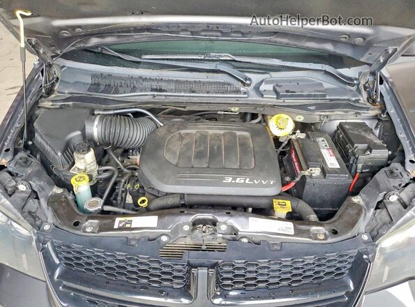 2C4RDGCG5GR320086 2016 DODGE GRAND Gray Вид підкапотного простору
