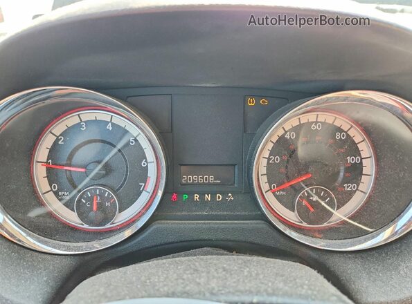 2C4RDGCG5GR329161 2016 DODGE GRAND Black Սարքավորումների վահանակի տեսք