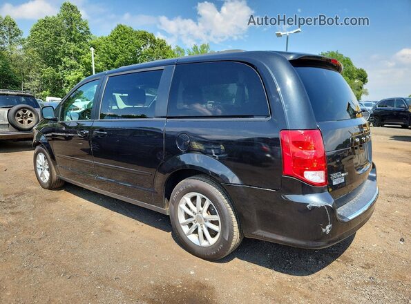 2C4RDGCG5GR344338 2016 DODGE GRAND Black Հետևի ձախ