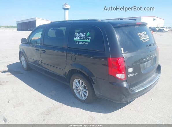 2C4RDGCG5GR370597 2016 DODGE GRAND CARAVAN Black Հետևի ձախ