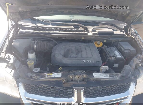 2C4RDGCG5GR370597 2016 DODGE GRAND CARAVAN Black Հետևի տեսք