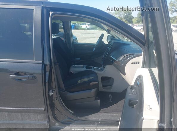 2C4RDGCG5GR370597 2016 DODGE GRAND CARAVAN Black Սալոնի դիմացի տեսք