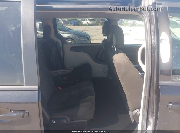 2C4RDGCG5GR370597 2016 DODGE GRAND CARAVAN Black VIN կոդի պիտակի տեսք